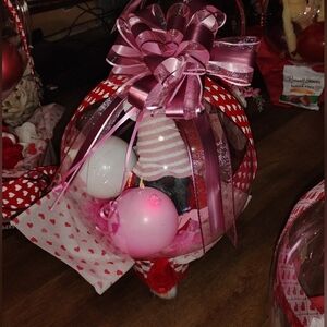 Pink Gift Basket for Women